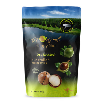 Dry Roasted Happy Nut Macadamias