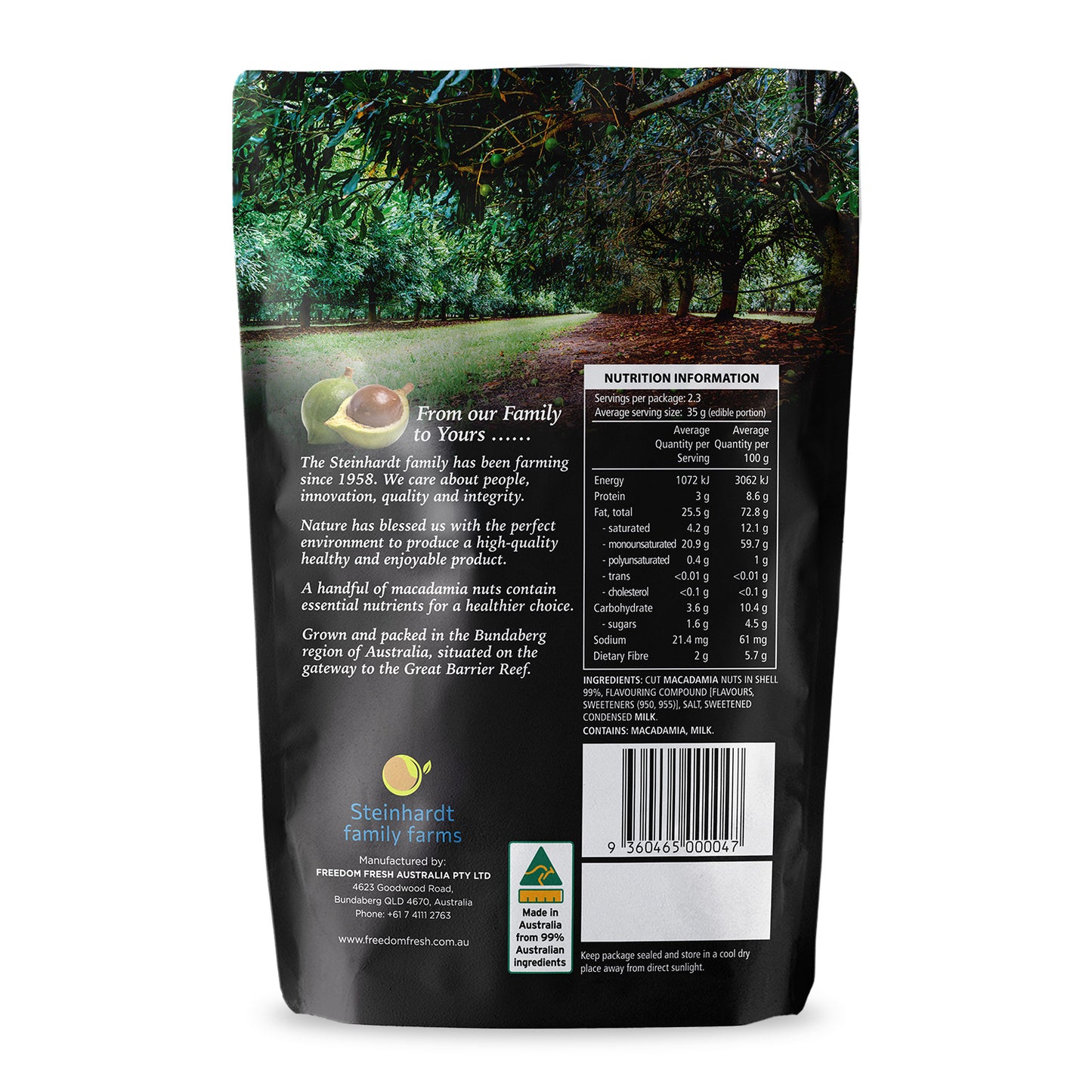 Vanilla Happy Nut Macadamias